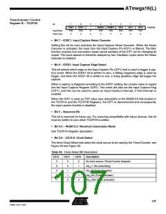 浏览型号ATMEGA16L-8MI的Datasheet PDF文件第107页