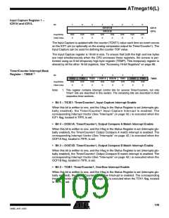 浏览型号ATMEGA16L-8MI的Datasheet PDF文件第109页