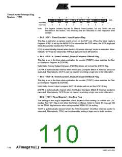 浏览型号ATMEGA16L-8MI的Datasheet PDF文件第110页