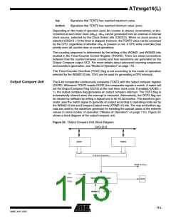 浏览型号ATMEGA16L-8MI的Datasheet PDF文件第113页