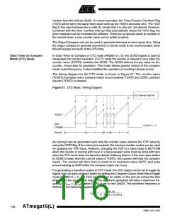 浏览型号ATMEGA16L-8MI的Datasheet PDF文件第116页
