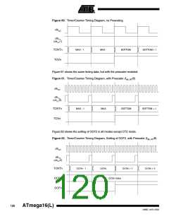 浏览型号ATMEGA16L-8MI的Datasheet PDF文件第120页