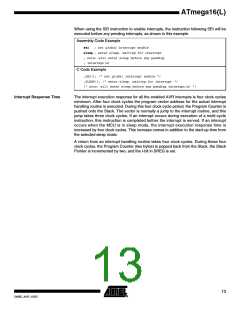 浏览型号ATMEGA16L-8MI的Datasheet PDF文件第13页