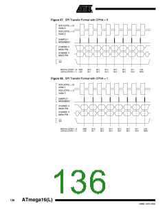 浏览型号ATMEGA16L-8MI的Datasheet PDF文件第136页