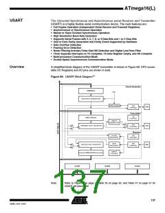 浏览型号ATMEGA16L-8MI的Datasheet PDF文件第137页