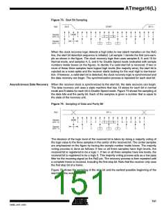 浏览型号ATMEGA16L-8MI的Datasheet PDF文件第151页