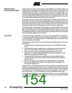 浏览型号ATMEGA16L-8MI的Datasheet PDF文件第154页