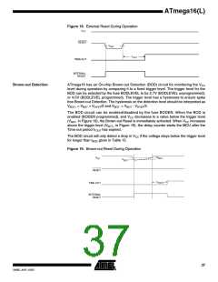 浏览型号ATMEGA16L-8MI的Datasheet PDF文件第37页