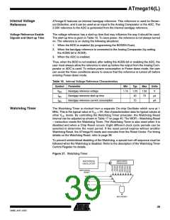 浏览型号ATMEGA16L-8MI的Datasheet PDF文件第39页