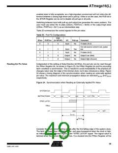 浏览型号ATMEGA16L-8MI的Datasheet PDF文件第49页
