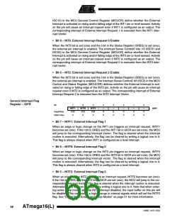 浏览型号ATMEGA16L-8MI的Datasheet PDF文件第66页