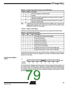 浏览型号ATMEGA16L-8MI的Datasheet PDF文件第79页