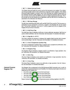 浏览型号ATMEGA16L-8MI的Datasheet PDF文件第8页