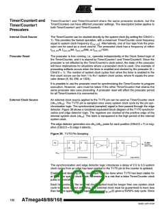 浏览型号ATMEGA48PA-CCU的Datasheet PDF文件第102页