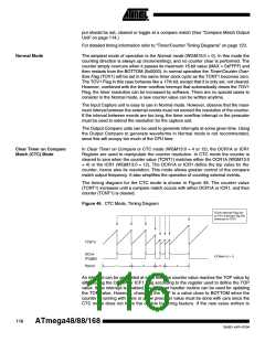 浏览型号ATMEGA48PA-CCU的Datasheet PDF文件第116页