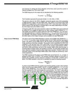 浏览型号ATMEGA48PA-CCU的Datasheet PDF文件第119页
