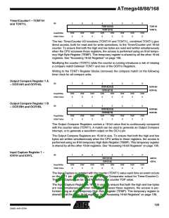 浏览型号ATMEGA48PA-CCU的Datasheet PDF文件第129页