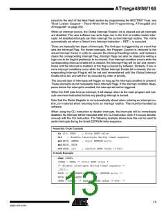 浏览型号ATMEGA48PA-CCU的Datasheet PDF文件第13页