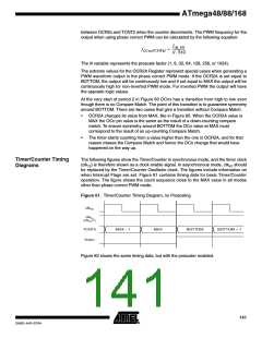 浏览型号ATMEGA48PA-CCU的Datasheet PDF文件第141页