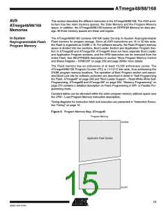 浏览型号ATMEGA48PA-CCU的Datasheet PDF文件第15页