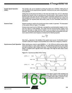 浏览型号ATMEGA48PA-CCU的Datasheet PDF文件第165页