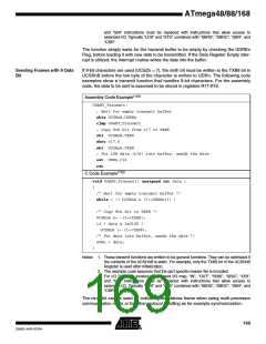 浏览型号ATMEGA48PA-CCU的Datasheet PDF文件第169页