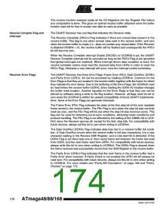 浏览型号ATMEGA48PA-CCU的Datasheet PDF文件第174页
