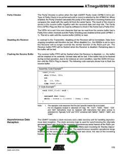 浏览型号ATMEGA48PA-CCU的Datasheet PDF文件第175页