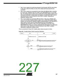 浏览型号ATMEGA48PA-CCU的Datasheet PDF文件第227页