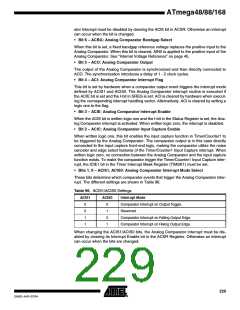 浏览型号ATMEGA48PA-CCU的Datasheet PDF文件第229页