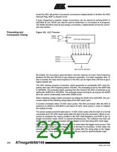 浏览型号ATMEGA48PA-CCU的Datasheet PDF文件第234页
