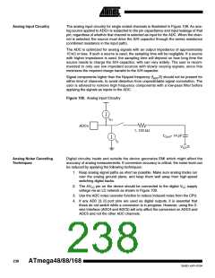 浏览型号ATMEGA48PA-CCU的Datasheet PDF文件第238页