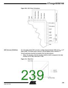 浏览型号ATMEGA48PA-CCU的Datasheet PDF文件第239页