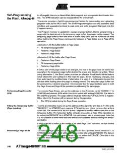 浏览型号ATMEGA48PA-CCU的Datasheet PDF文件第248页