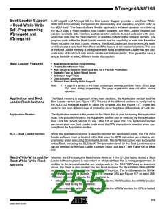 浏览型号ATMEGA48PA-CCU的Datasheet PDF文件第255页