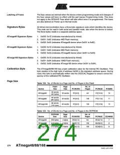 浏览型号ATMEGA48PA-CCU的Datasheet PDF文件第274页