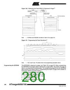 浏览型号ATMEGA48PA-CCU的Datasheet PDF文件第280页