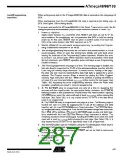 浏览型号ATMEGA48PA-CCU的Datasheet PDF文件第287页