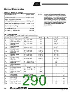浏览型号ATMEGA48PA-CCU的Datasheet PDF文件第290页