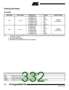浏览型号ATMEGA48PA-CCU的Datasheet PDF文件第332页
