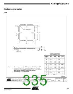 浏览型号ATMEGA48PA-CCU的Datasheet PDF文件第335页