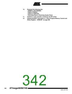 浏览型号ATMEGA48PA-CCU的Datasheet PDF文件第342页