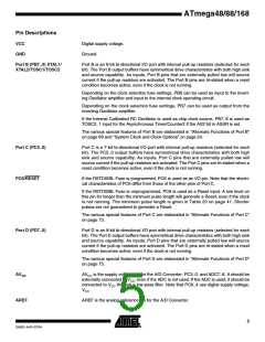 浏览型号ATMEGA48PA-CCU的Datasheet PDF文件第5页