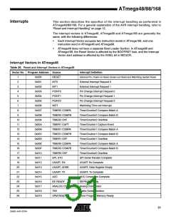 浏览型号ATMEGA48PA-CCU的Datasheet PDF文件第51页
