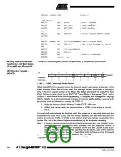 浏览型号ATMEGA48PA-CCU的Datasheet PDF文件第60页