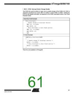 浏览型号ATMEGA48PA-CCU的Datasheet PDF文件第61页