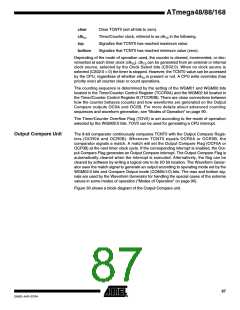 浏览型号ATMEGA48PA-CCU的Datasheet PDF文件第87页