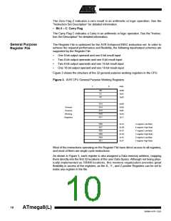 浏览型号ATMEGA8-16AI的Datasheet PDF文件第10页