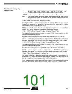 浏览型号ATMEGA8-16AI的Datasheet PDF文件第101页
