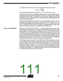 浏览型号ATMEGA8-16AI的Datasheet PDF文件第111页